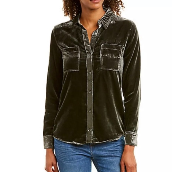 splendid velvet shirt